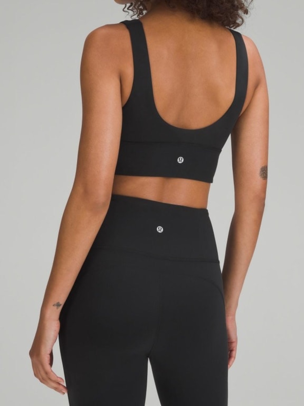 Lululemon Black Wireless V-Neck Bralette